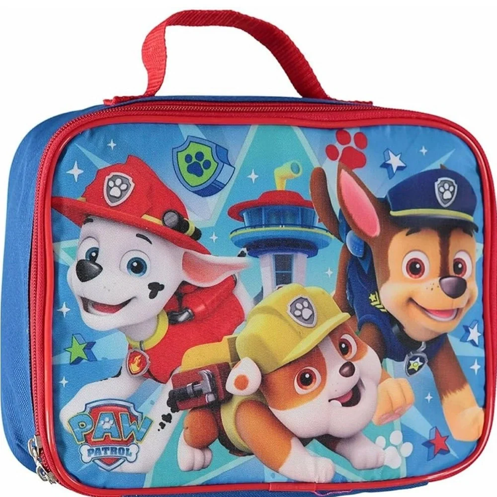 Paw Patrol insulated zipped lunch bag for school or weekend